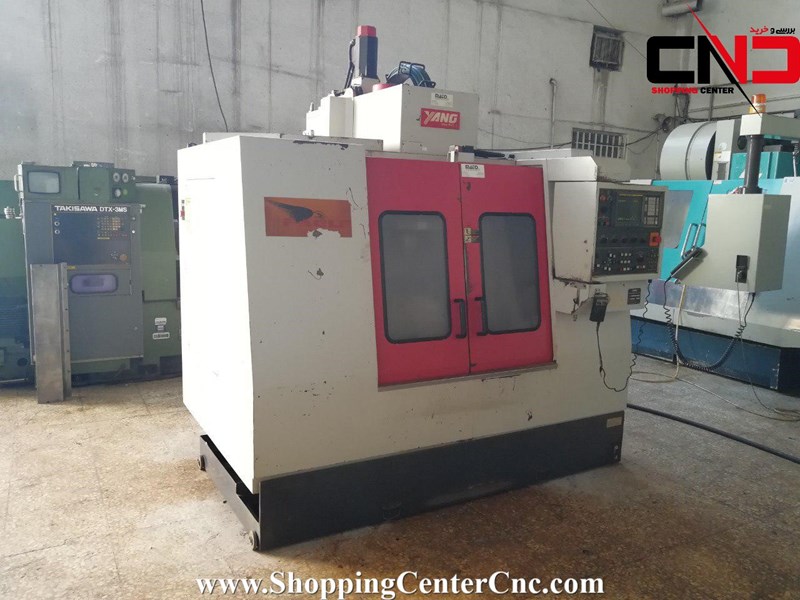 پارامتر های دستگاه سی ان سی سه محور YANG SMV 600    با کنترل Fanuc omd
